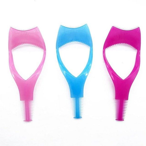 Protector de rímel 3 en 1, 3 unidades, aplicador, protector de rímel multifunción, protector de pestañas superior e inferior, herramienta auxiliar de protección para maquillaje de pestañas, belleza y