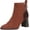 Walnut Brown, variant on Womens Foxy Ankle Boot Almond 9W