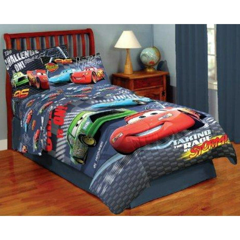 Disney Cars Boys Kids Full Comforter Sheets Shams 7 Piece Bed In A Bag Walmart