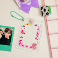 thumbnail image 1 of Soporte De Tarjeta Goo Coreano Para Niñas , Almacenamiento De Fotos Para Estudiantes , Pequeño Titular De La , Colgante De Mochila, 1 of 4
