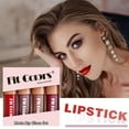 thumbnail image 4 of Matte Lipstick, Moisturizing Lipstick, Long-Lasting Waterproof Lipstick Set, Soft Smooth Texture, Natural Pigments, Easy To Wear, Non-Sticky, Vivid Color, Suitable for All Skin Types, 4 of 4