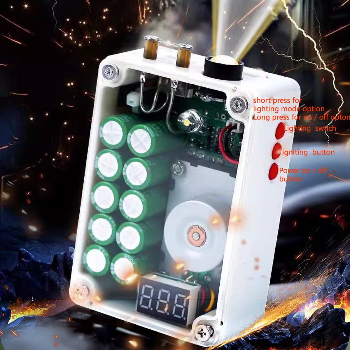 USB 5 Volts Charger Hand Crank Generator Portable Emergency Power Pack Phone Charger Outdoor Lighting Ignition