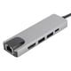 thumbnail image 4 of Aluminum Alloy 5 In 1 USB-C Hub 4K USB-C Hub Gigabit Ethernet For Mobile Phone, 4 of 8