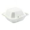 Boardwalk Bagasse Food Containers Bamboo/Sugarcane White 500/Carton HL66BWNPFA
