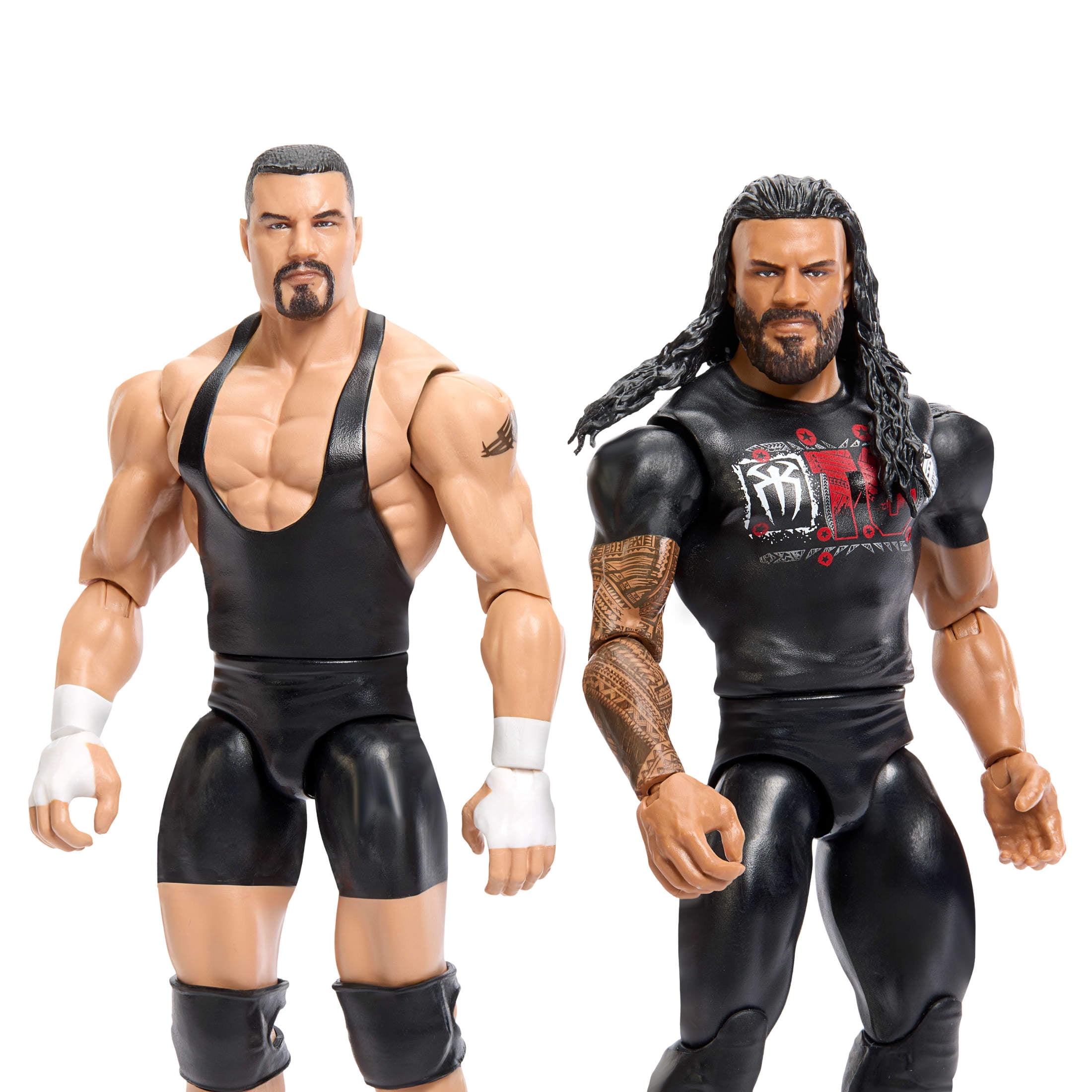 WWE Main Event Showdown Roman Reigns vs Bron Breakker Action Figures Set, Series #28, 6-inch