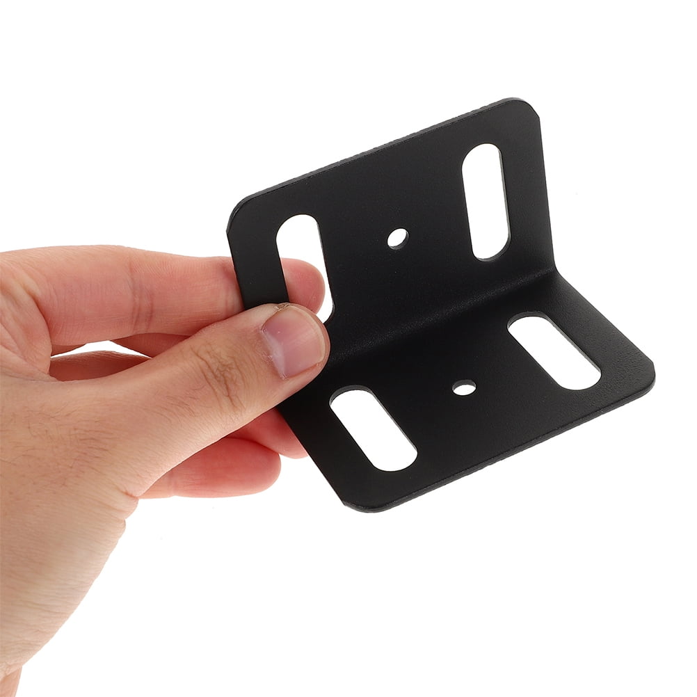 HONMEET Heavy Duty L Brackets for Floating Wall Shelves, Versatile Metal Shelf Support Hardware
