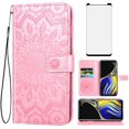 thumbnail image 1 of Phone Case for Samsung Galaxy Note 9 Wallet Cases with Tempered Glass Screen Protector Leather Slim Flip Cover Card, 1 of 5