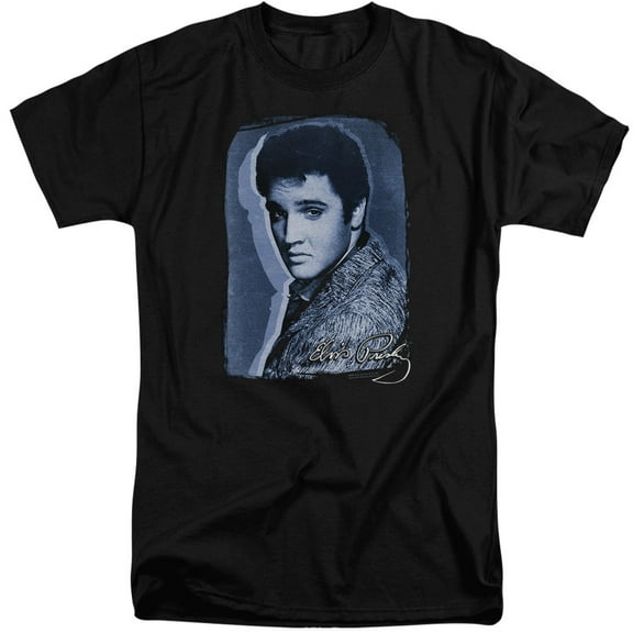 Elvis Presley - Overlay - Tall Fit Short Sleeve Shirt - XXX-Large