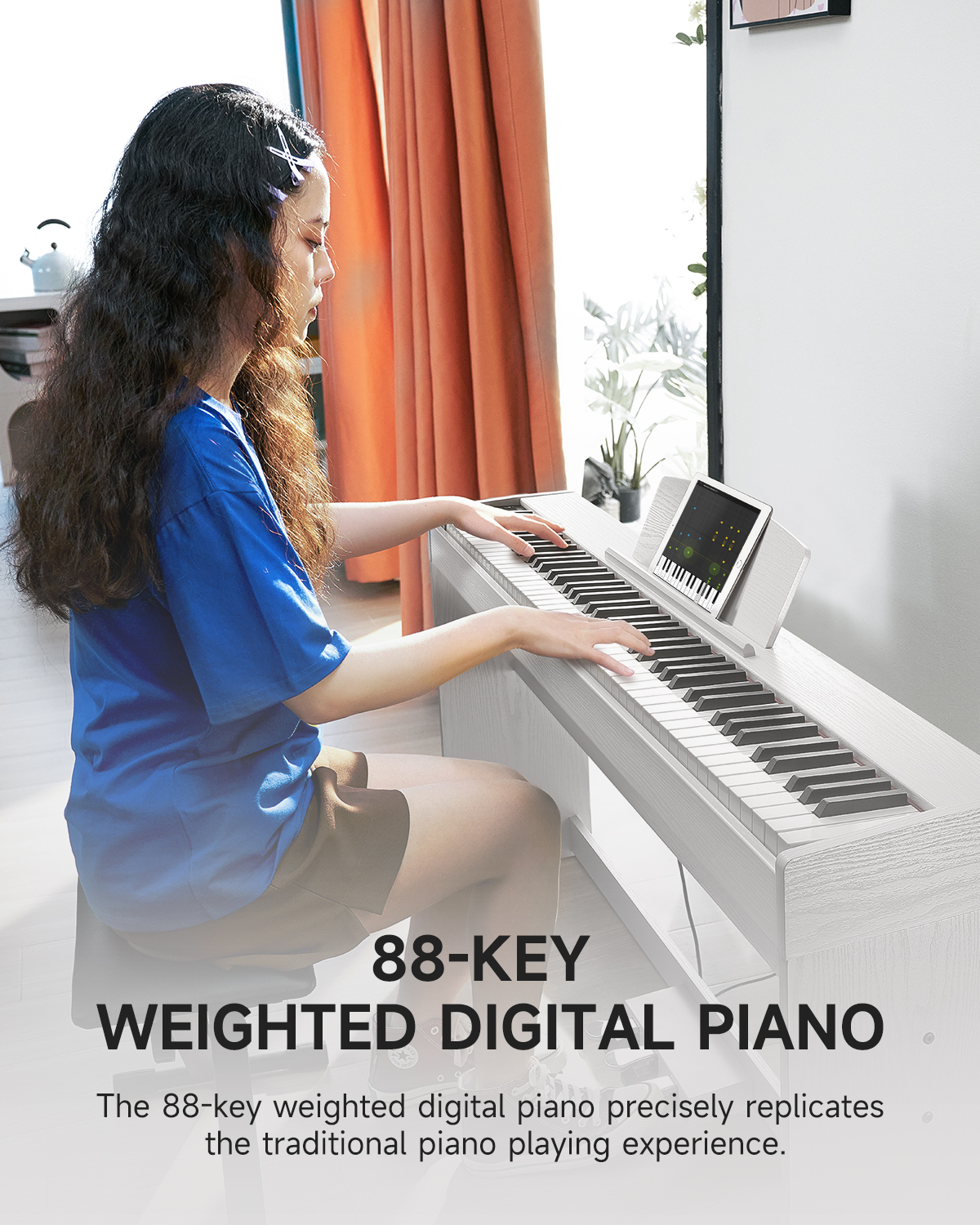 Donner DDP-50 Lite 88-Key Weighted Digital Piano photo 6