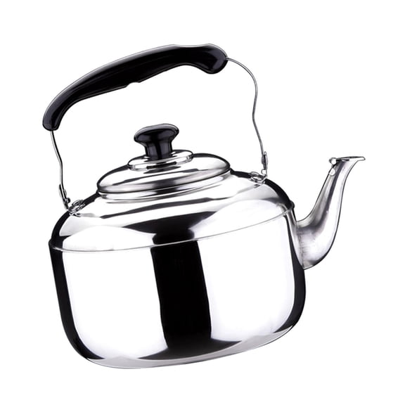 FashionCha Stainless Steel Whistling Tea Kettle Coffee Kitchen Accs Stovetop Induction 6L