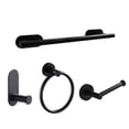 thumbnail image 5 of Juego de accesorios de baño de 4 piezas de acero inoxidable con acabado mate, 5 of 5
