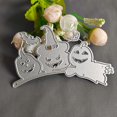 thumbnail image 4 of Plantillas de corte de metal con forma de calabaza de Halloween, para álbumes de recortes, tarjetas de papel, 4 of 5