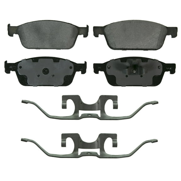 Wagner QuickStop ZX1668 Semi-Metallic Disc Brake Pad Set Fits select: 2013-2014 FORD FOCUS ST