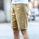thumbnail image 4 of pstuiky Pantalones cortos para hombre, Pantalones cortos informales para hombre, para uso diario, para playa, trabajo y actividades al aire libre, transpirables. Pantalones cortos de entrenamiento, 4 of 9