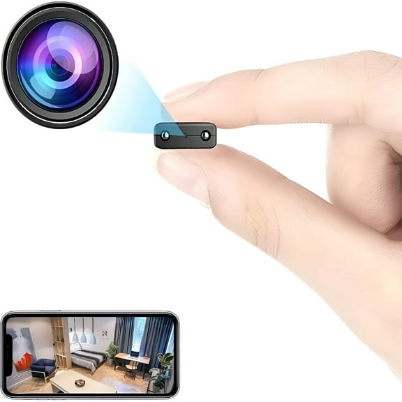 GJX Wireless Security WiFi Camera HD 1080P Night Vision Smart Home Motion Detection Camera for Pet Baby Room Monitoring