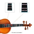 thumbnail image 3 of 4/4 Violon Fiddle Finger Guide Fingerboard Sticker Étiquette Intonation Chart Fretboard Marker for Beginners Practice, 3 of 7