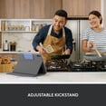thumbnail image 4 of Logitech Rugged Folio for iPad (10th Generation) Protective Keyboard Case with Smart Connector and Durable Spill-Proof Keyboard - Graphite, 4 of 6