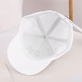 thumbnail image 6 of dgysar Premium Infant Baseball Cap Breathable Travel Sun Hat for Newborn Boys, Girls White 1PC, 6 of 6