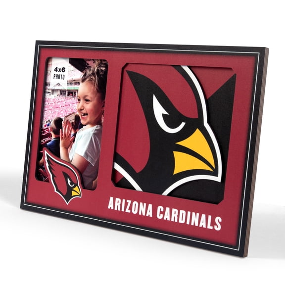 Arizona Cardinals 3D Logo Picture Frame