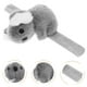 thumbnail image 5 of Pulsera de peluche con forma de koala, ideal para decorar el manillar de la bicicleta, 5 of 8