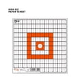 thumbnail image 5 of Ez Aim Paper Shooting Target, 12 In Sight-In Grid, 12-Pack, Orange & White, 5 of 8
