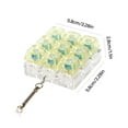 thumbnail image 5 of Transparent Colored Keyboard Switches Tester Keyring With Clicky Tactile Feedback, 5 of 16