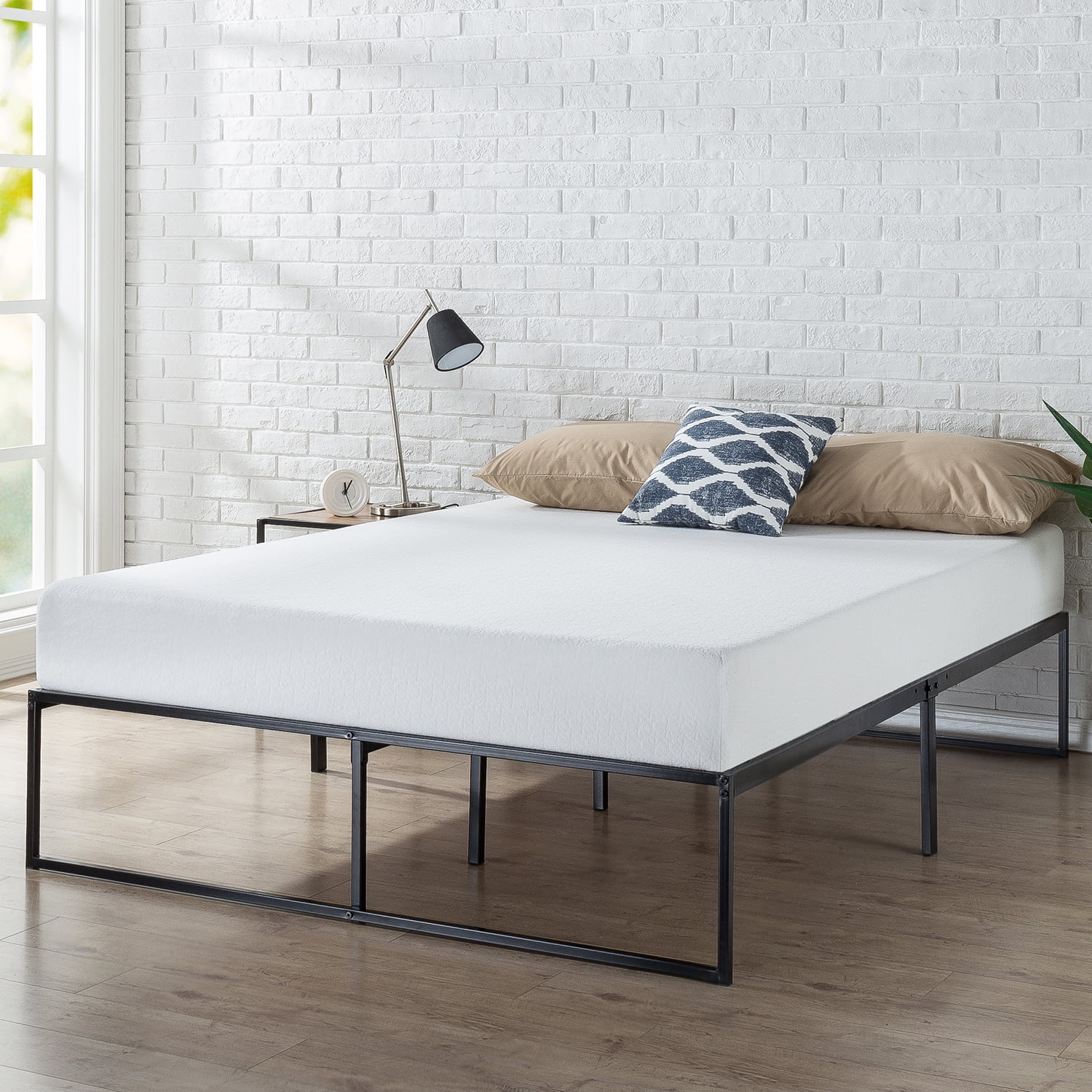 Zinus Lorelei 14 Platforma Bed Frame Full Walmart Com Walmart Com