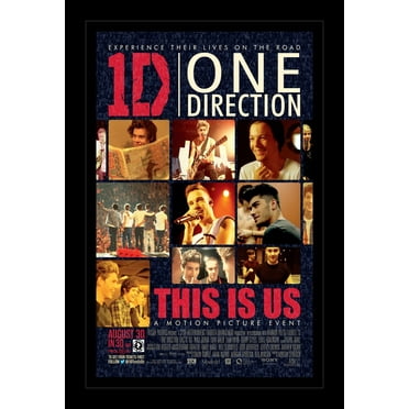 ONE DIRECTION: THIS IS US - 11x17 Framed Movie Poster