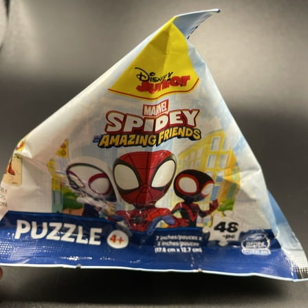 Spidey and His Amazing Friends ￼Unopened 48 Piece Puzzle Disney Junior Age 4 