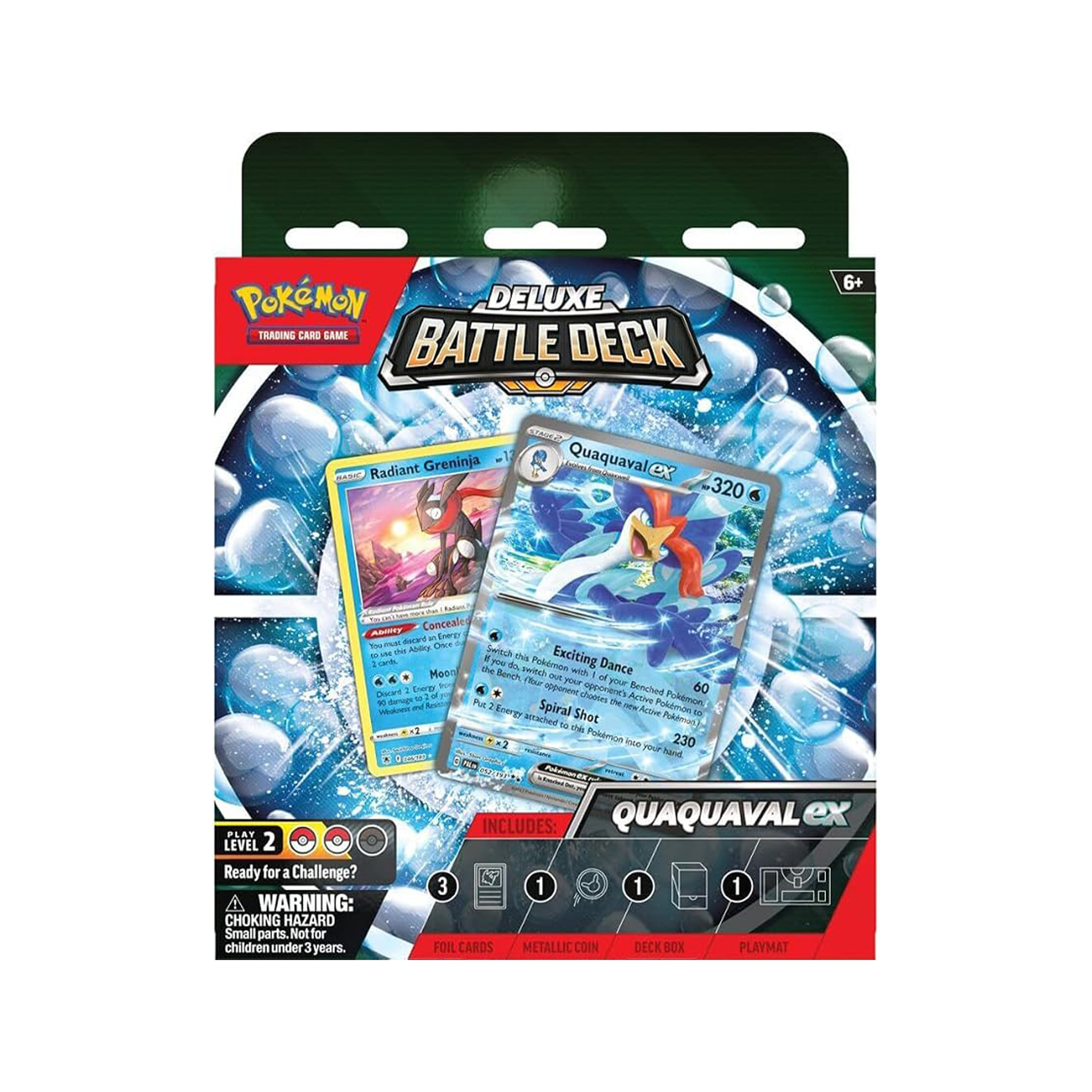 Pokémon Trading Card Game Quaquaval ex & Meowscarada ex Deluxe Battle Decks photo 4
