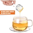 thumbnail image 4 of 2 Pcs Tea Bag Squeezer Tongs Stainless Steel Tea Bag Holder Tea Bag Strainer Clip Spoon for Gripping Tea Bags Ice Sugar Cubes Easy & Effective Tea Tool Extraction, 4 of 7