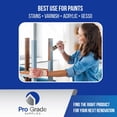 thumbnail image 3 of Paint Brushes Pro Grade, paquete de 12 brochas angulares de 2,5 cm, 3 of 7
