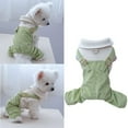 thumbnail image 7 of Pet Clothes Dog Apparel Corduroy Overalls for Autumn and Winter Comfort and Style, 7 of 7