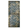 thumbnail image 2 of RUGSOTIC CARPETS MACHINE MADE HEATSET POLYPROPYLENE AREA RUGS - 3'2''x10', Runner, Silver Blue, Abstract Modern Design, High Pile Machine Made Area Rugs for Living Room, Bed Room (MX0011), 2 of 5