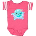 thumbnail image 3 of Inktastic Cute Octopus Blue with Star Boys or Girls Baby Bodysuit, 3 of 5