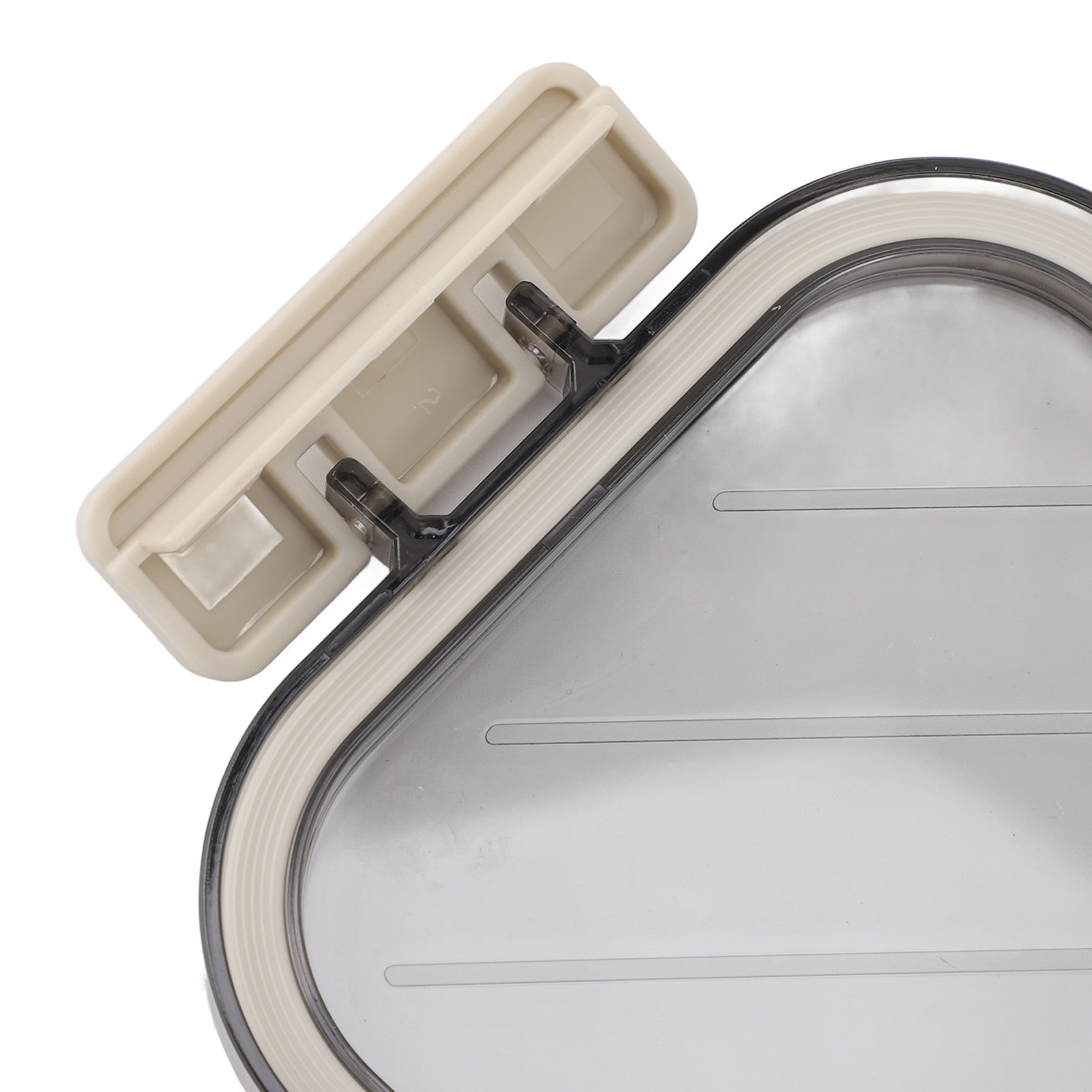 680ml Stainless Steel Bento Box - Leakproof Food Storage Container with Lid, Beige