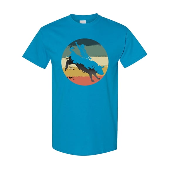 Inktastic Bull Riding Rodeo Rider T-Shirt