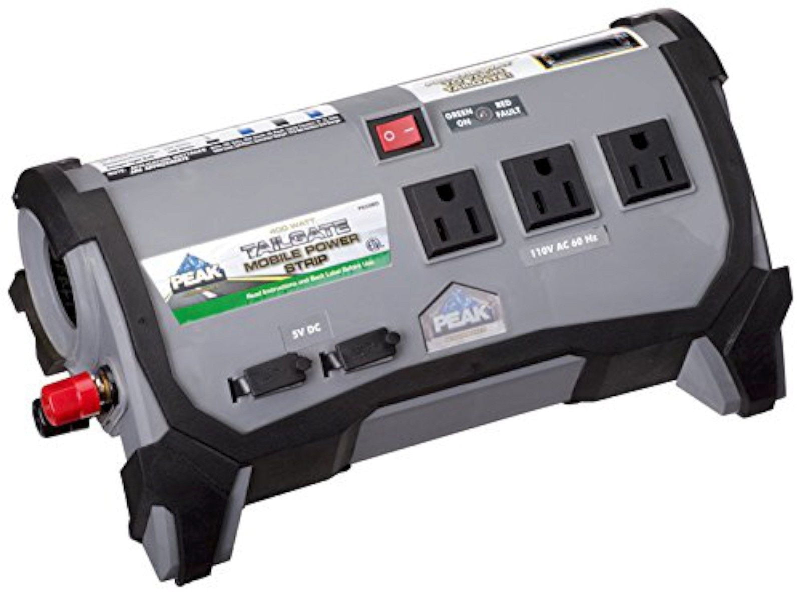 SEALED NEW Peak PKCOBO Tailgate 400w Watts Car RV Mobile POWER INVERTER Strip