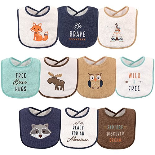 10 pack baby bibs
