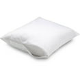 thumbnail image 2 of The Great American Store 600 Thread Count 100% Cotton Solid Sage, Euro Square Throw Pillowcases with Hidden Zippered (13"x 13")- Smooth & Durable Quality - Luxury Bedding, 2 of 4