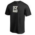 thumbnail image 2 of Men's Black UCF Knights Team Dad Crewneck T-Shirt, 2 of 3
