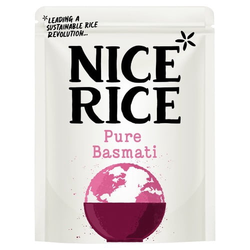 Nice Rice Pure Basmati Microwave Rice 250g, British Import (Pack of 2)