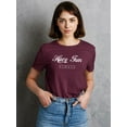 thumbnail image 2 of Retro Slogan Always Have Fun T-Shirt Women -Image by Shutterstock, Female 5X-Large, 2 of 4