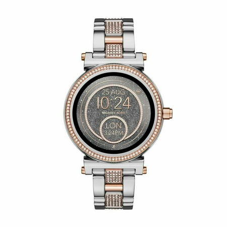 NEW WOMENS MICHAEL KORS (MKT5040) SOFIE ACCESS TWO TONE TOUCHSCREEN SMART