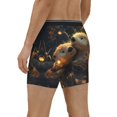 thumbnail image 6 of Mens Underwear, Adorable Otter Pair Hug Mens Underwear Boxer Briefs, Soft Breathable Underwear Long Leg For Men, 6 of 8