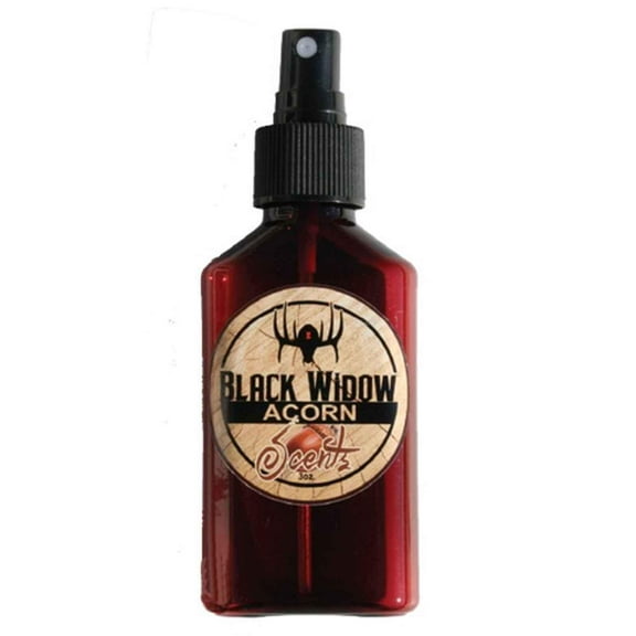 Black Widow Acorn Cover Scent Attractant 3oz Spray Bottle 00403