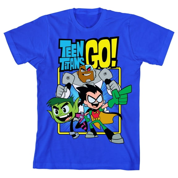 Youth Teen Titans Go Boy's T-Shirt - XL