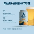 thumbnail image 2 of Athletic Brewing Company Wit's Peak Belgian-Style White, Craft Non-Alcoholic Beer, 6 pack, 12 fl oz, <0.5% ABV, 2 of 7