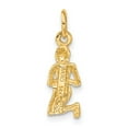 thumbnail image 4 of Auriga Fine Jewelry 10K Yellow Gold Virgo Zodiac Charm for Women, 4 of 6
