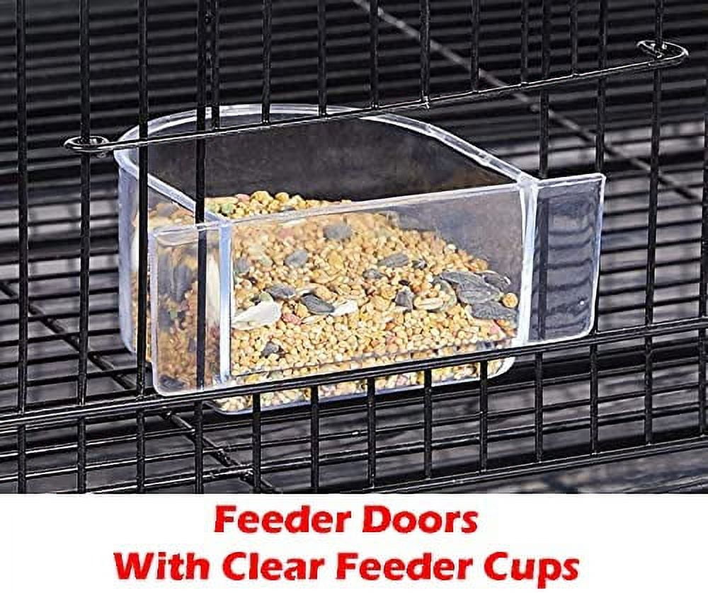 Lot of Four Large 30" Breeding Breeder Bird Flight Cages For Aviaries Canaries Budgies Parakeets Finches Parakeets Lovebirds